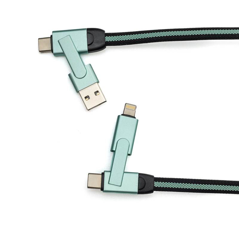 Charging and data transfer cable with various connectors - Image 2